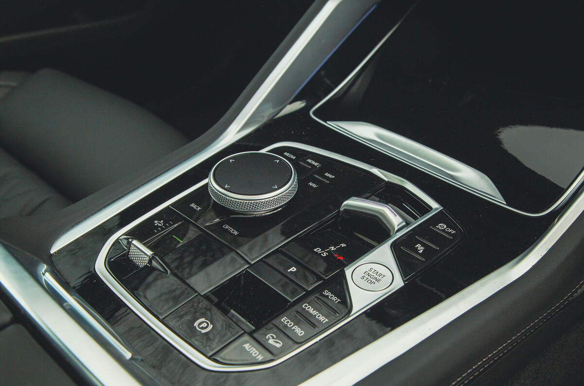 BMW X6 central console BMW X6 central console