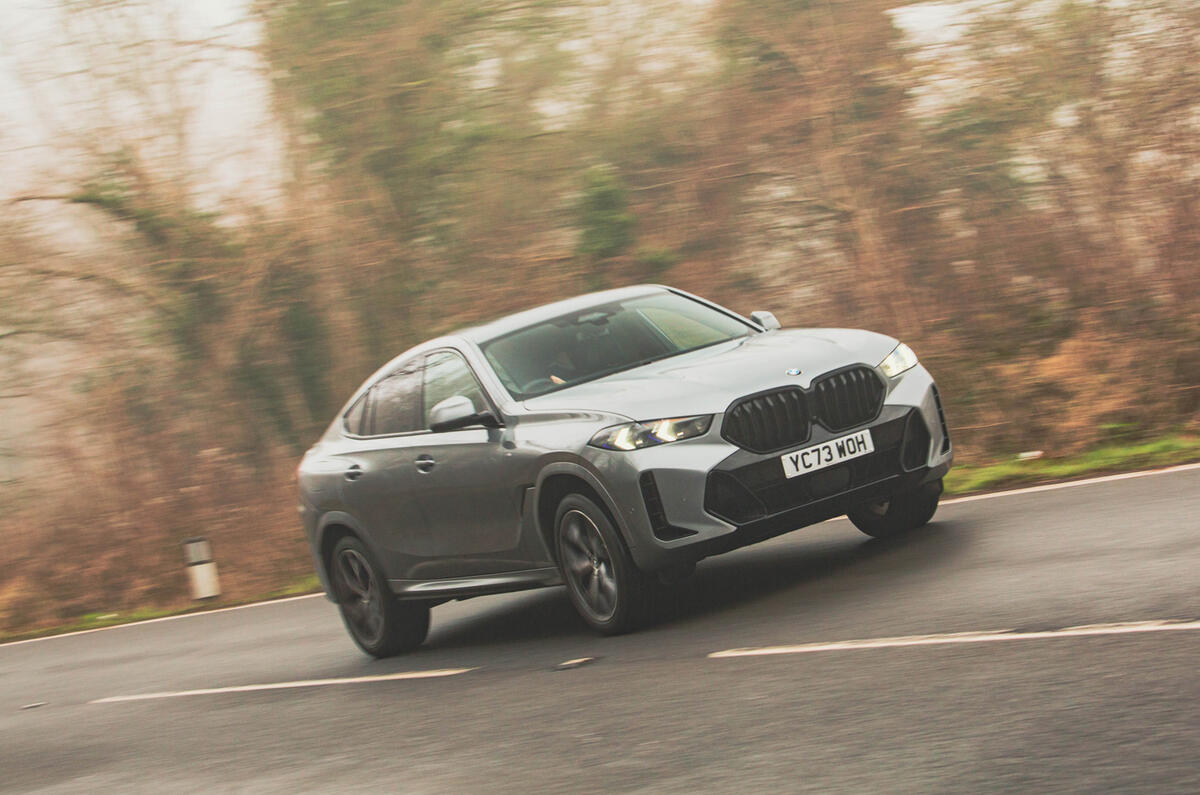 BMW X6 driving BMW X6 driving