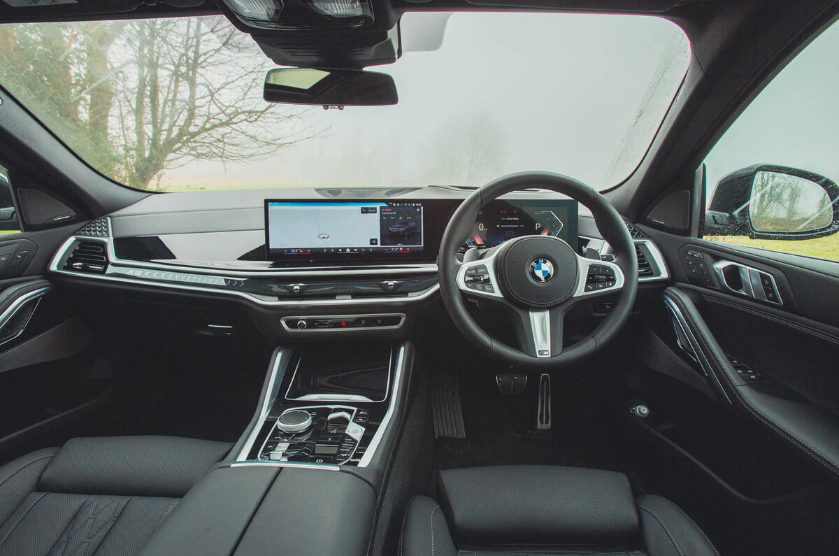 BMW X6 front interior BMW X6 front interior
