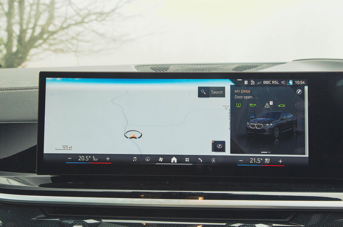 BMW X6 infotainment BMW X6 infotainment