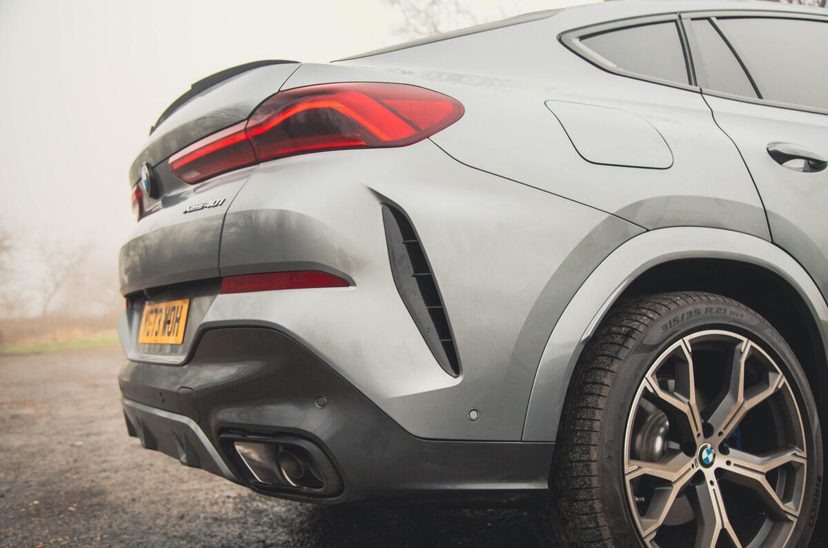BMW X6 rear end BMW X6 rear end