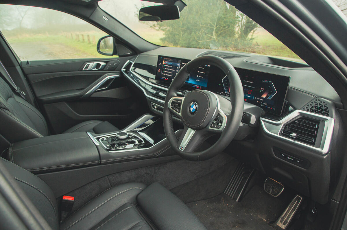 BMW X6 side front interior BMW X6 side front interior