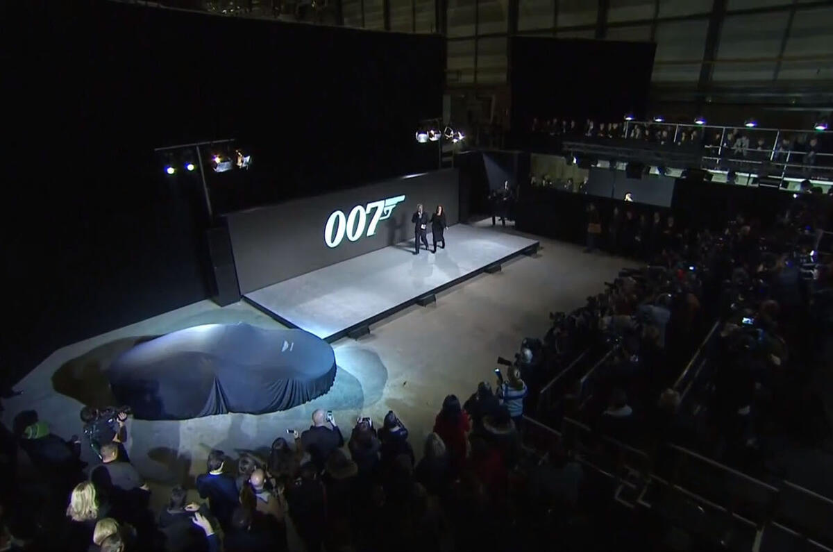 no title New Aston Martin DB10 is James Bond's new car for 2015 Spectre film