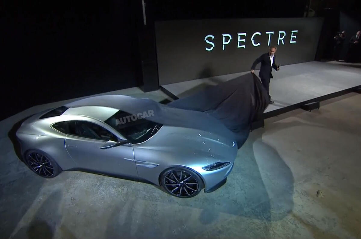no title New Aston Martin DB10 is James Bond's new car for 2015 Spectre film