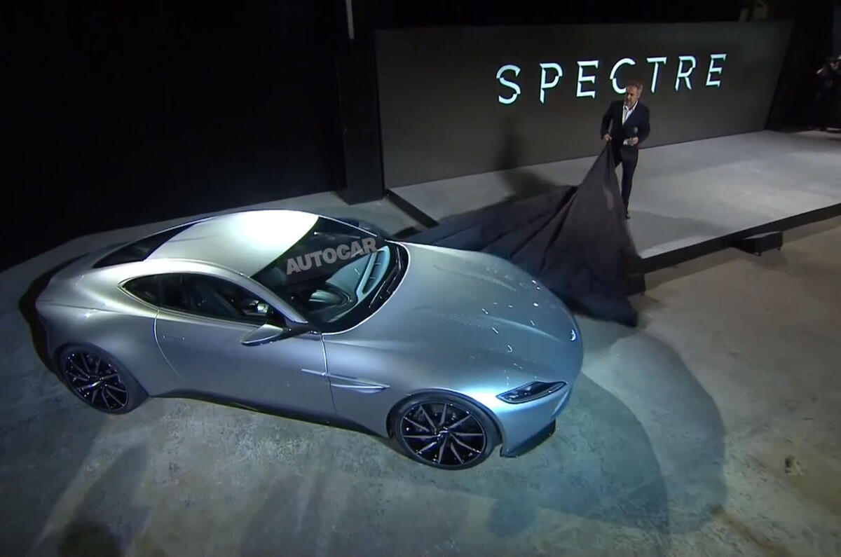 no title New Aston Martin DB10 is James Bond's new car for 2015 Spectre film