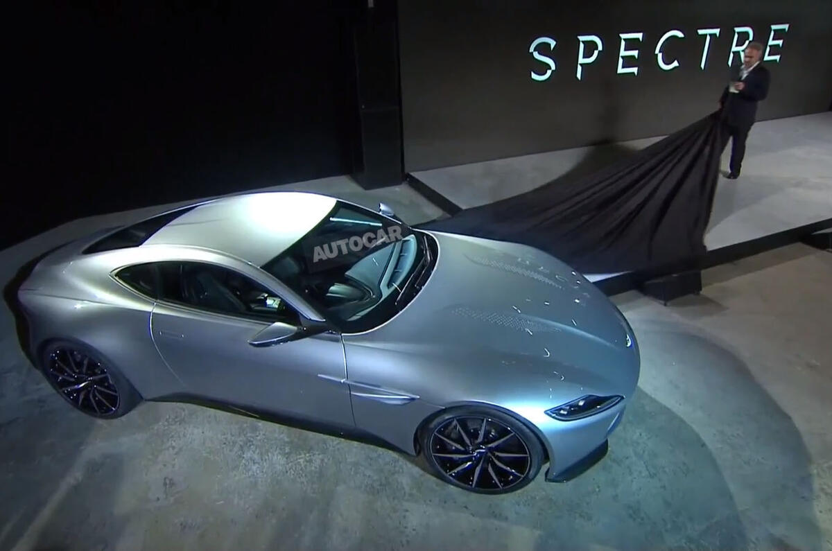 no title New Aston Martin DB10 is James Bond's new car for 2015 Spectre film