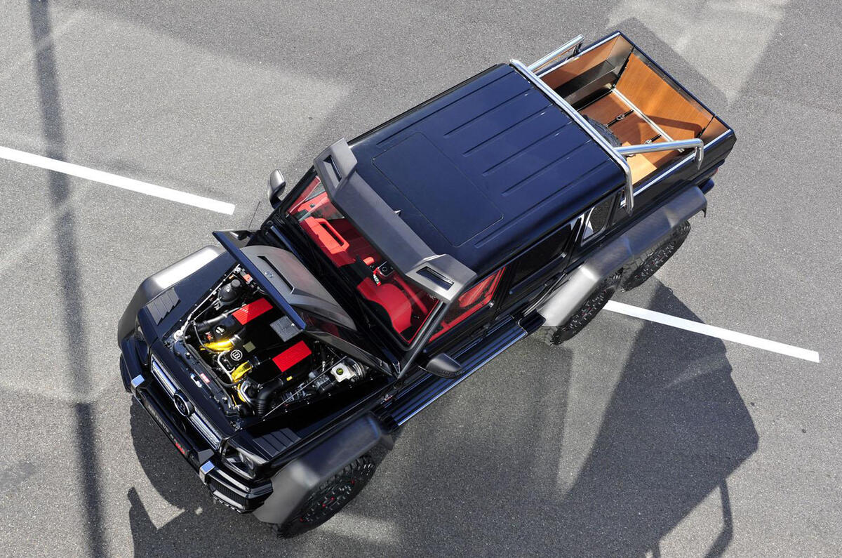 Brabus B63S-700 6x6 unveiled