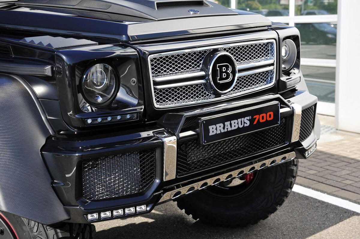 Brabus B63S-700 6x6 unveiled