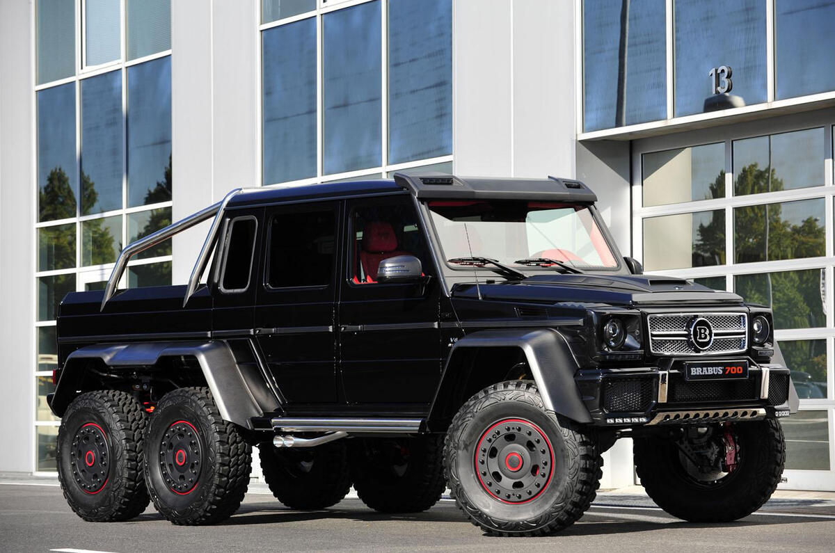 Brabus B63S-700 6x6 unveiled
