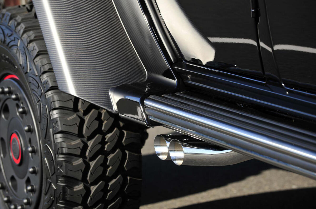 Brabus B63S-700 6x6 unveiled