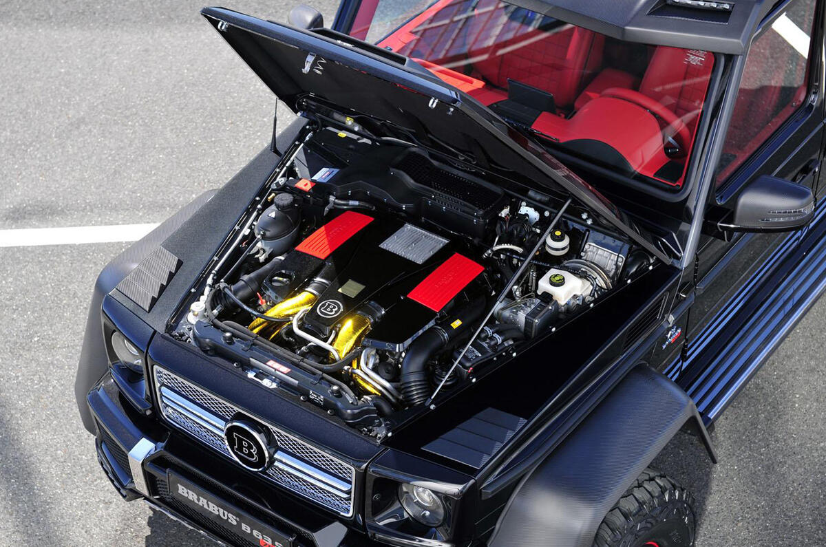 Brabus B63S-700 6x6 unveiled