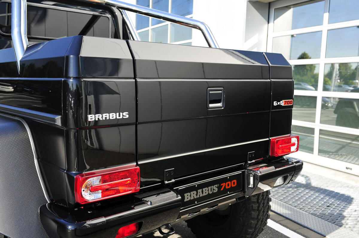 Brabus B63S-700 6x6 unveiled