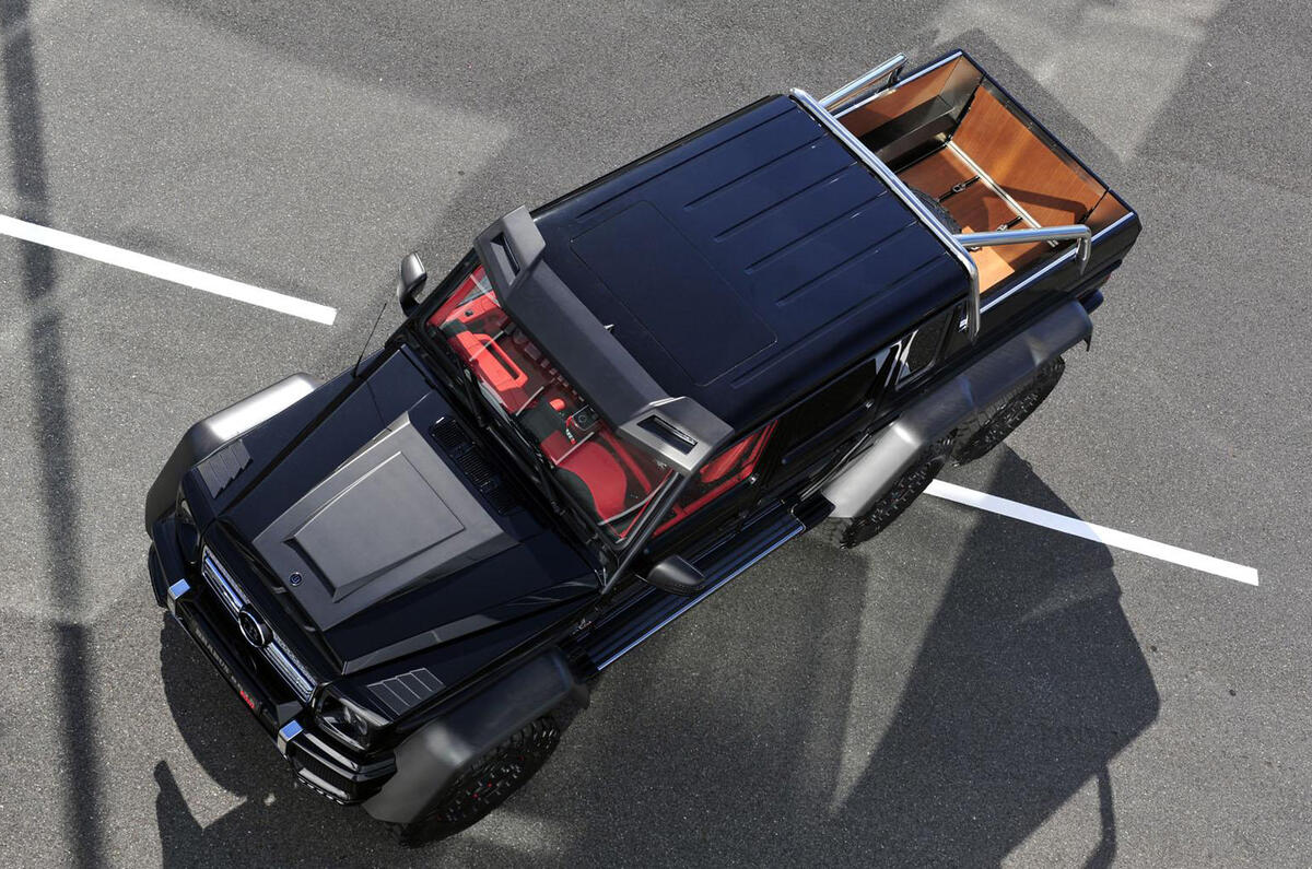 Brabus B63S-700 6x6 unveiled