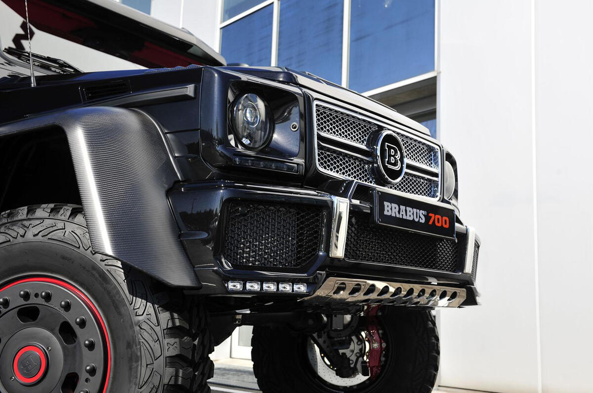 Brabus B63S-700 6x6 unveiled