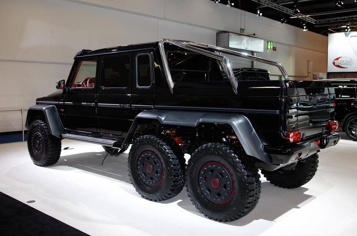 Six-wheeled 691bhp Brabus unveiled