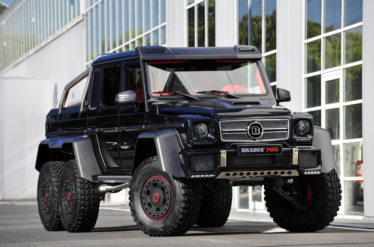 Brabus B63S-700 6x6 unveiled