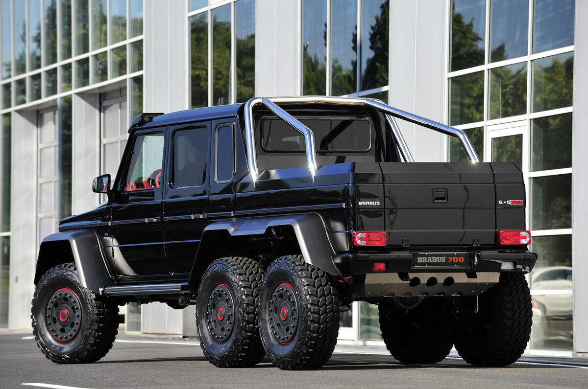 Brabus B63S-700 6x6 unveiled