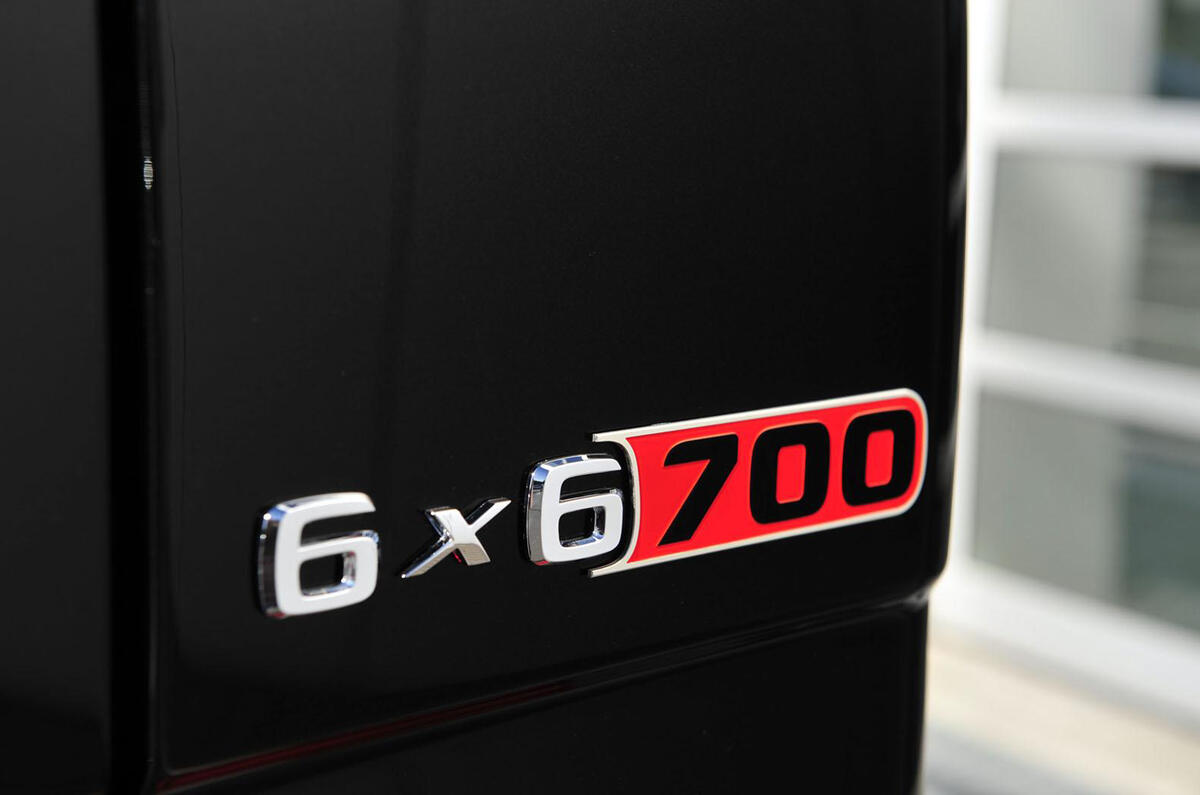 Brabus B63S-700 6x6 unveiled