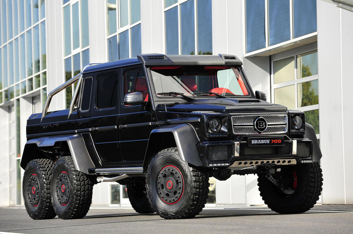 Brabus B63S-700 6x6 unveiled