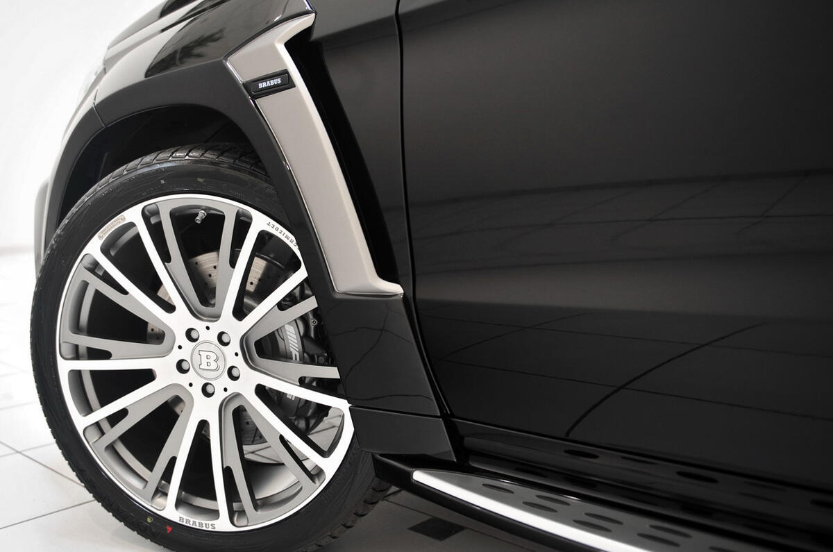 no title Brabus reveals 611bhp Mercedes GL63 AMG