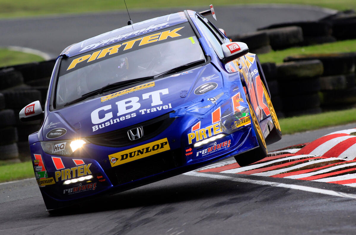 no title Colin Turkington leads BTCC after two wins at Oulton Park