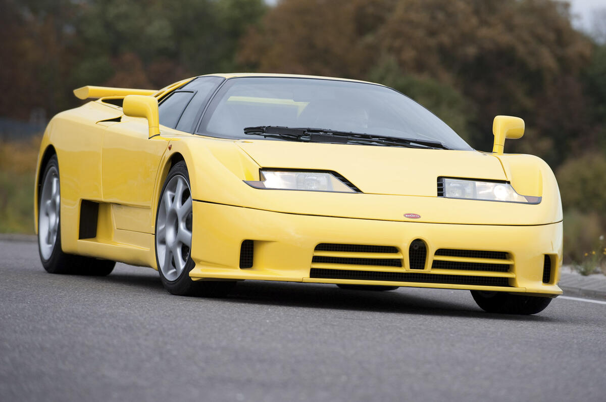 Bugatti Veyron vs Bugatti EB110
