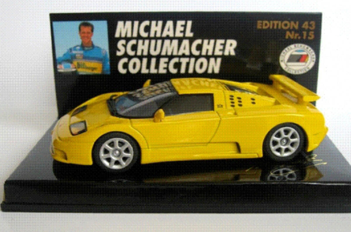 Schuey's £520k Bugatti for sale