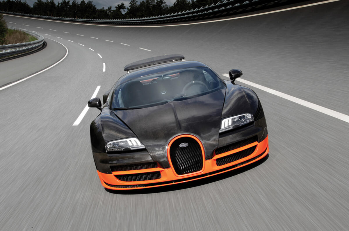 Bugatti sets land speed record