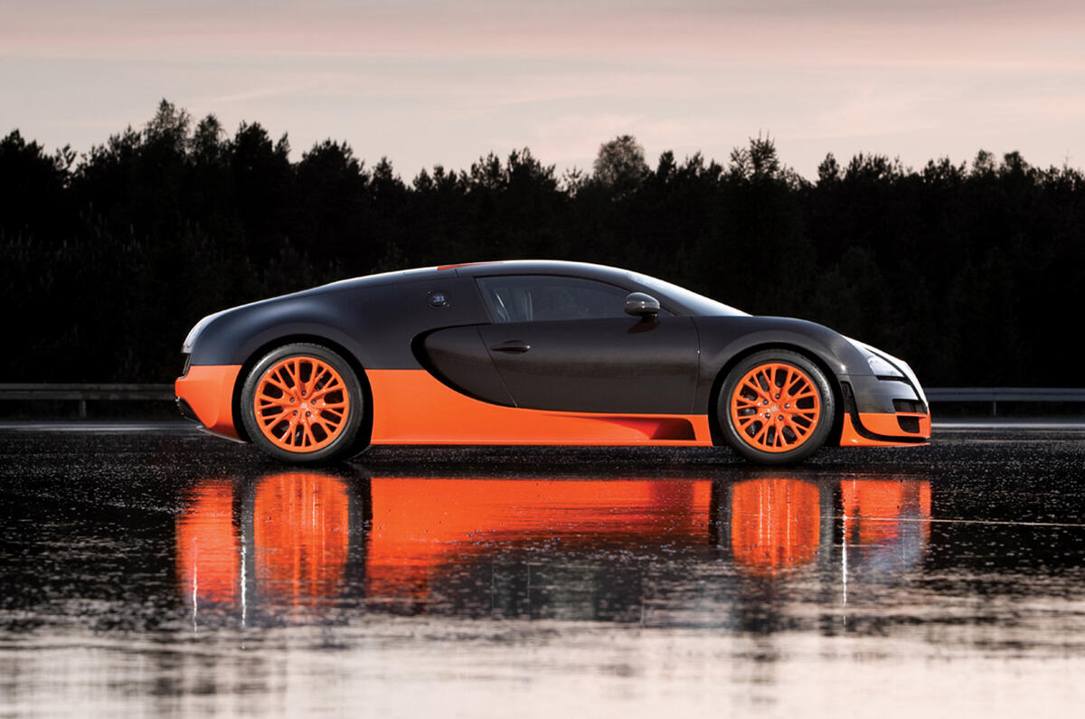 Bugatti sets land speed record
