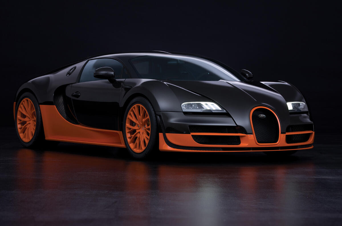 Bugatti sets land speed record
