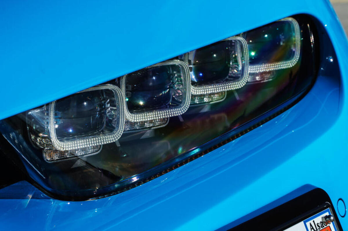 Bugatti Chiron headlight