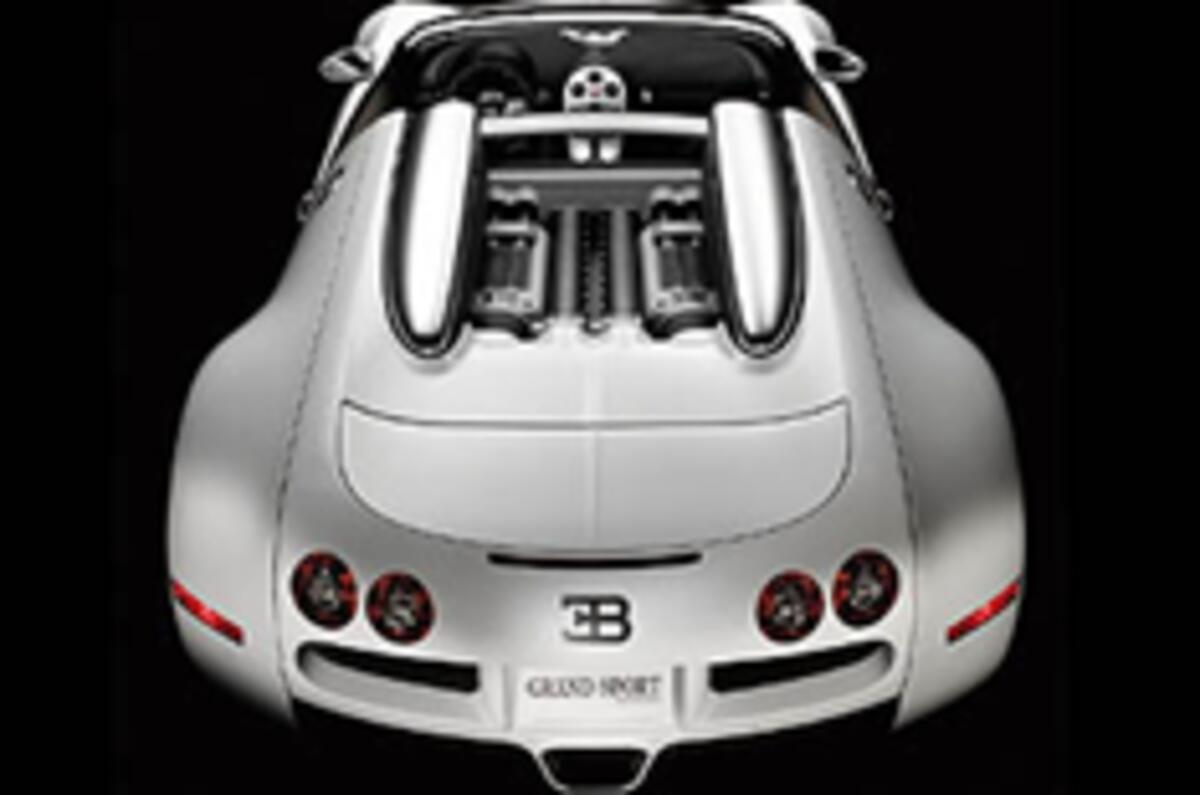 Bugatti Veyron goes topless