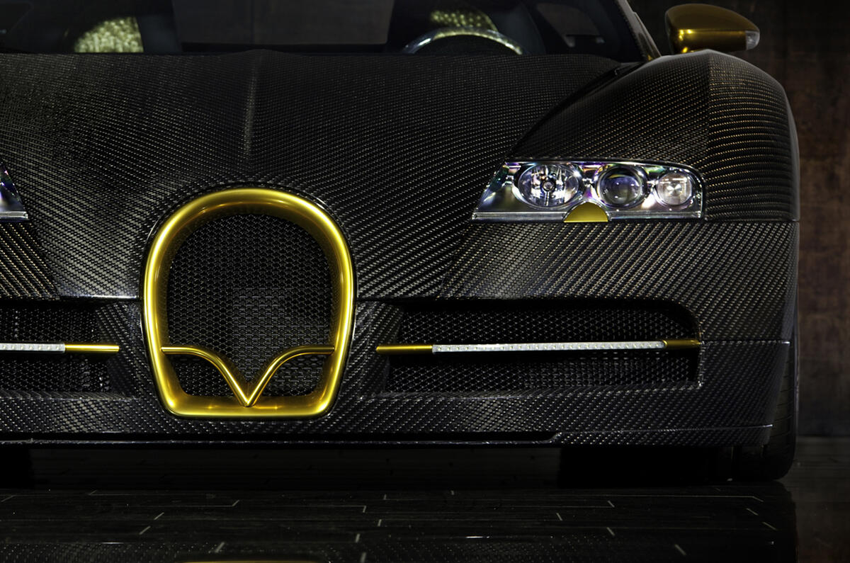 no title Mansory's Bugatti Veyron launched