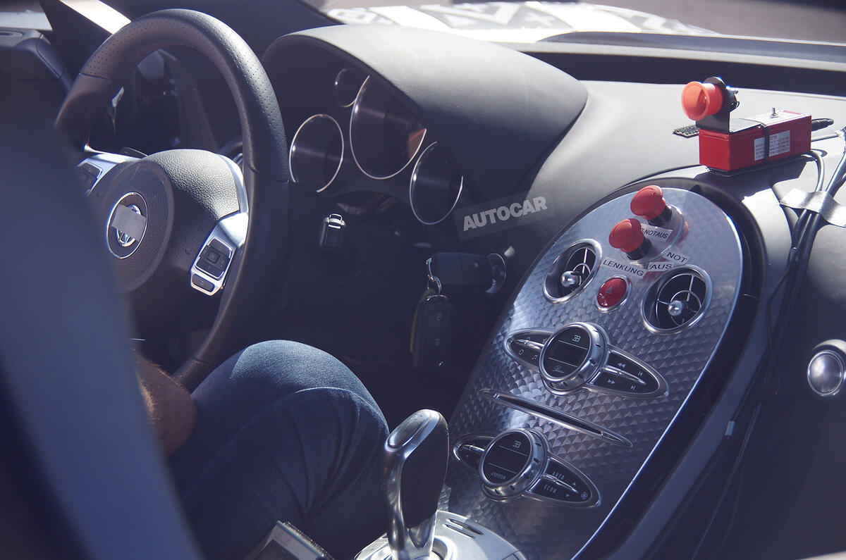 Bugatti's Veyron replacement breaks cover