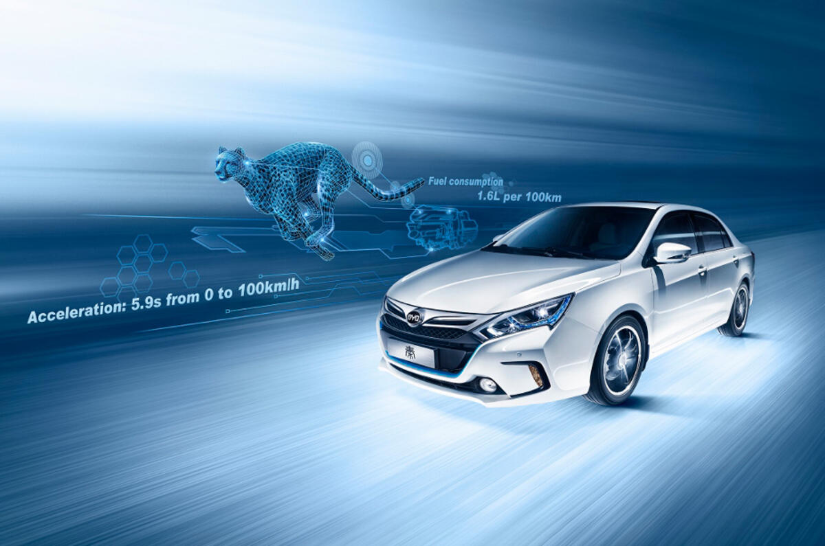 BYD Qin performance EV launched