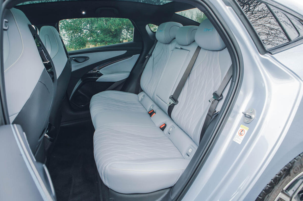 byd seal review 2024 19 rear seats
