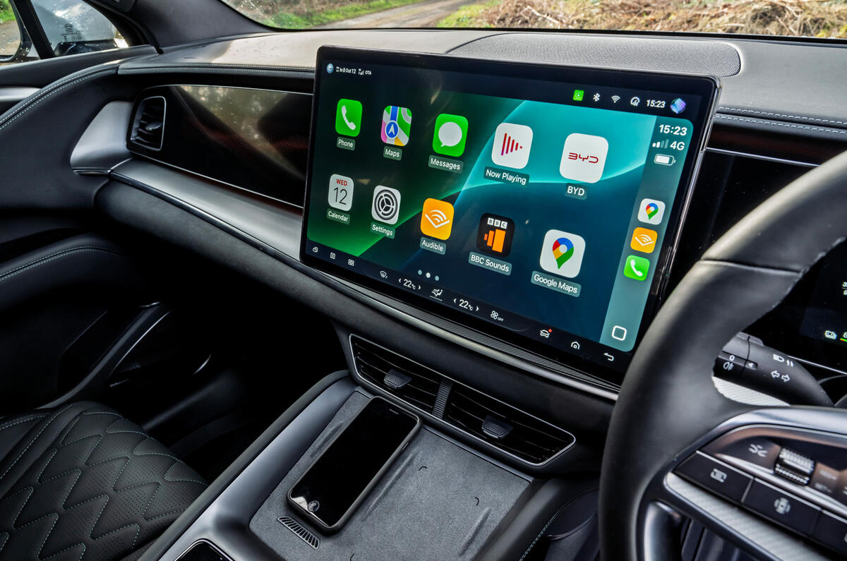 BYD Sealion 7 infotainment BYD Sealion 7 infotainment