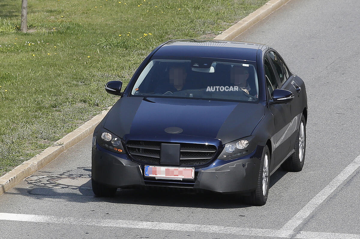 no title New Mercedes C-class partially revealed