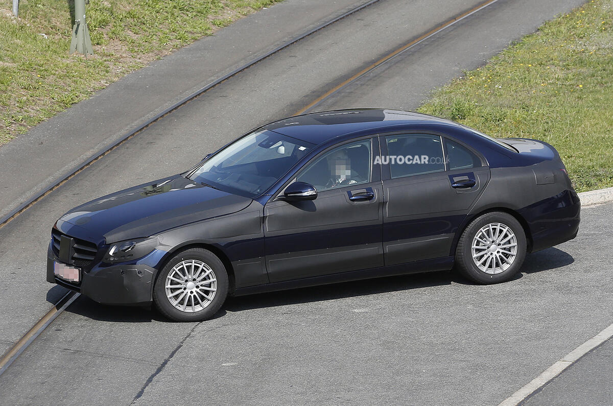 no title New Mercedes C-class partially revealed
