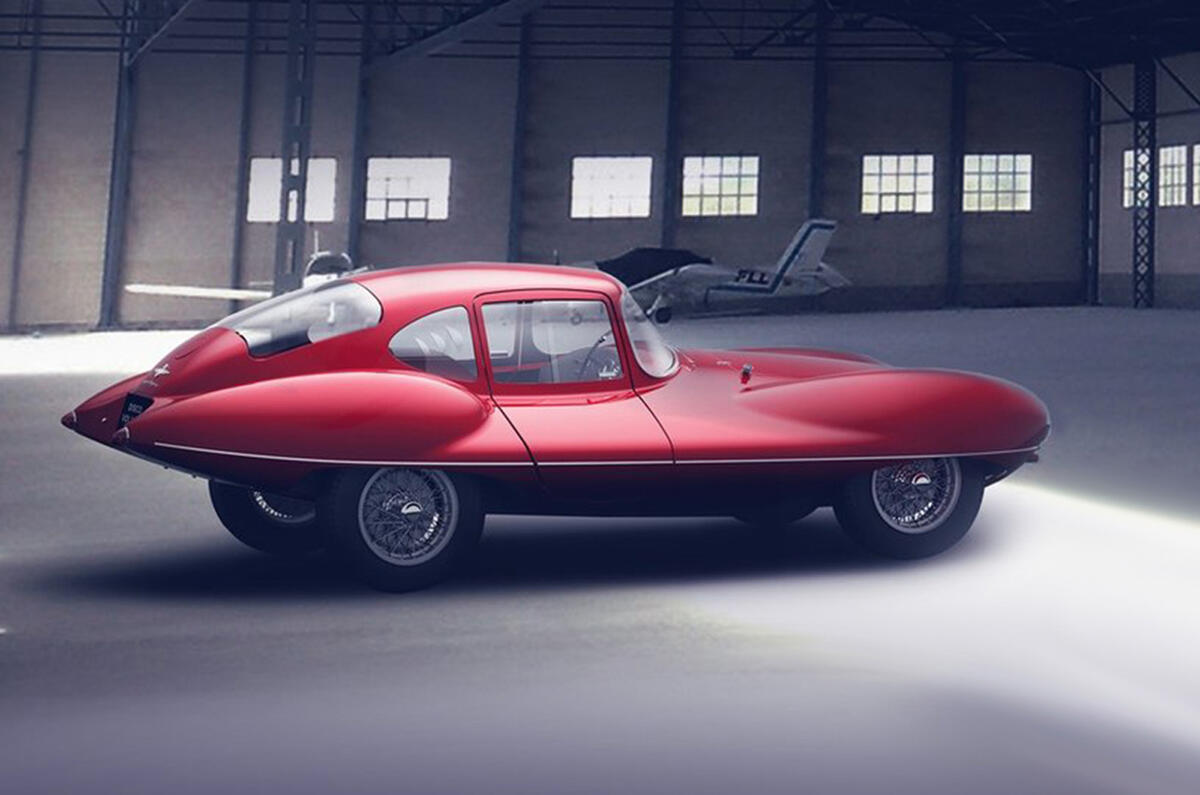 Touring Superleggera Disco Volante driven