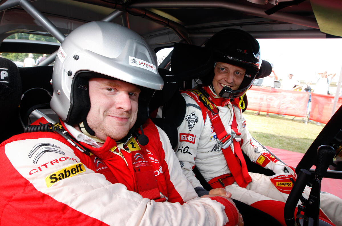 Mikko Hirvonen tames Goodwood&#039;s rally stage