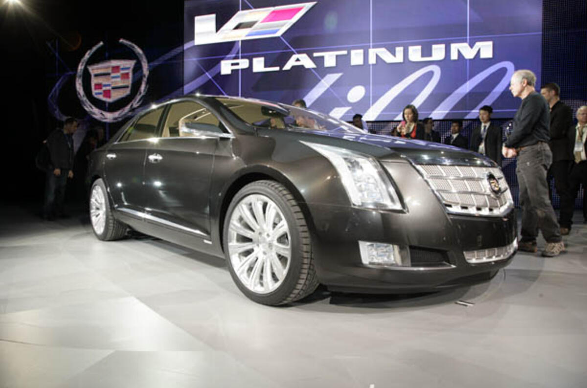 Detroit motor show: Cadillac XTS