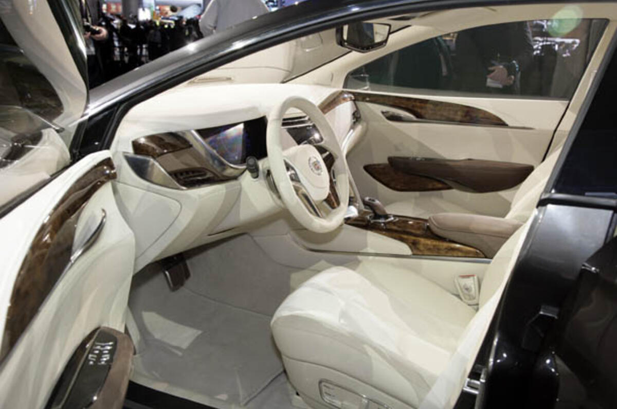 no title Detroit motor show: Cadillac XTS