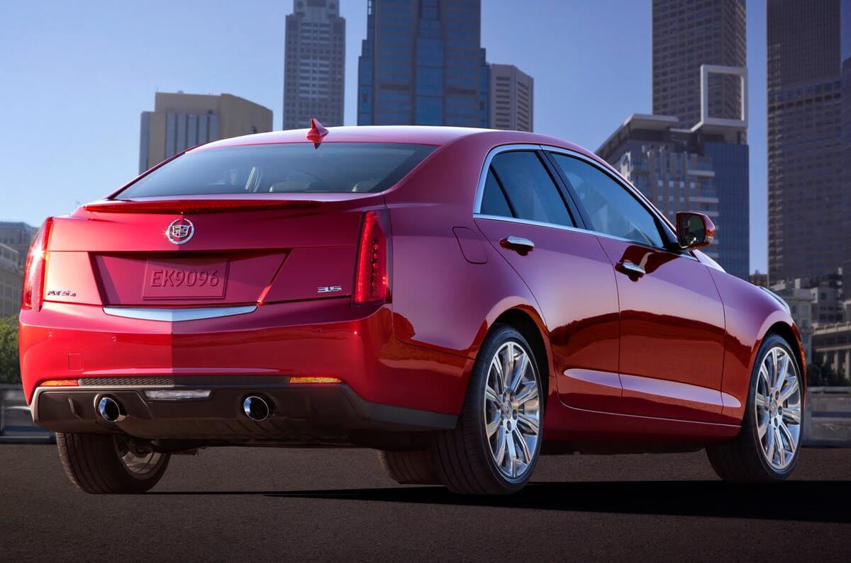 no title Detroit motor show: Cadillac ATS