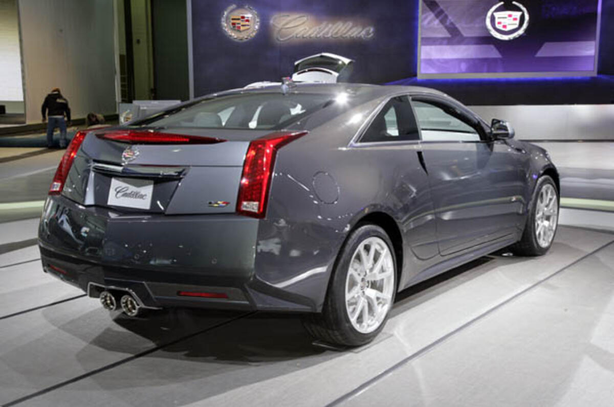 no title Cadillac CTS-V coupe set for UK