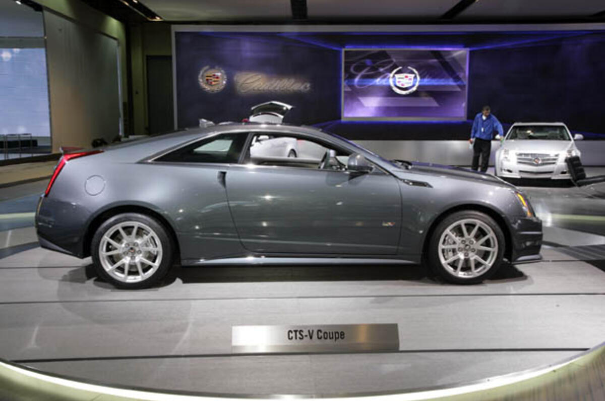 no title Cadillac CTS-V coupe set for UK