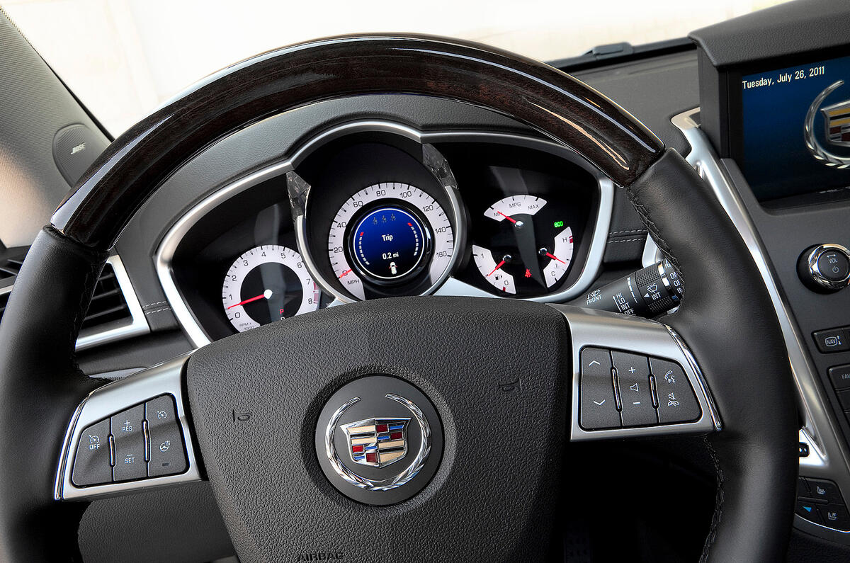 Cadillac SRX instrument cluster