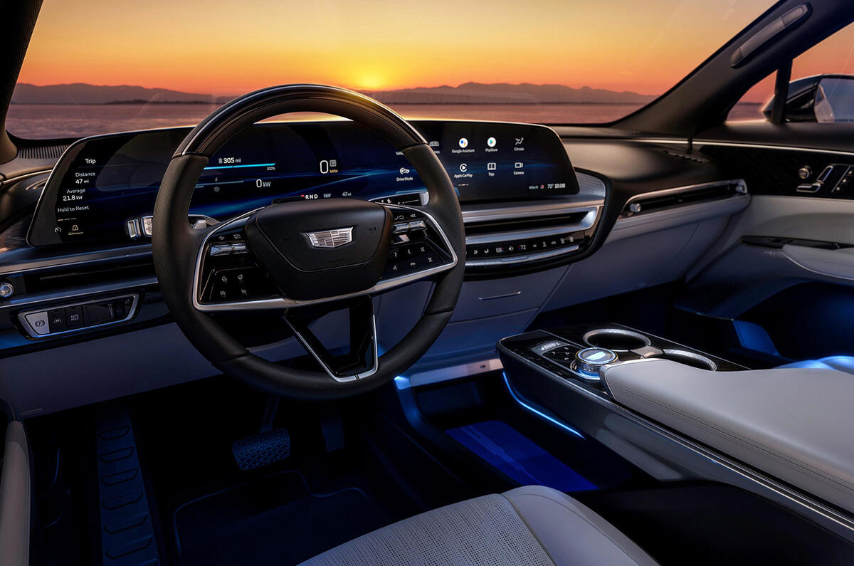 Cadillac Lyriq dash Cadillac Lyriq dash