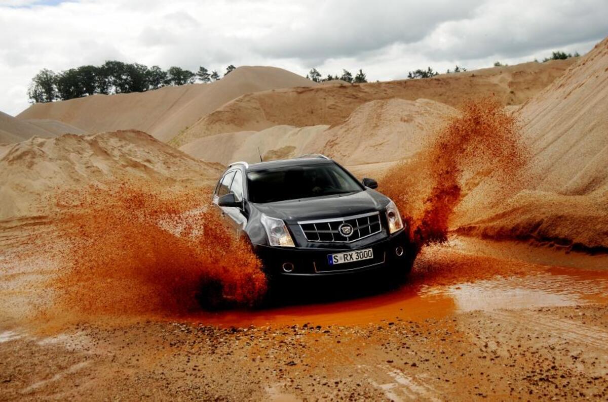 Cadillac SRX off-roading
