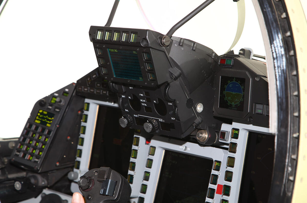 Cockpit comparison - Jaguar F-type versus Eurofighter Typhoon